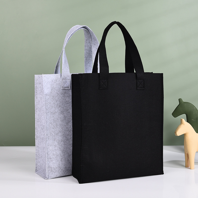 批发毛毡礼品袋婚庆伴手礼袋毛毡手提包购物袋无纺布收纳包礼品袋