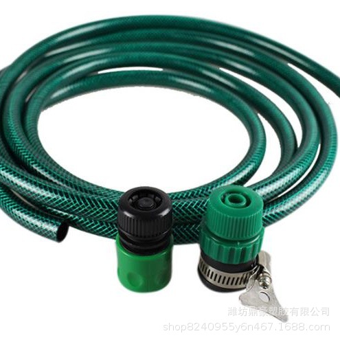 PVC软管农业花园供水管防折防硬防冻绿色花园软管潍坊厂家