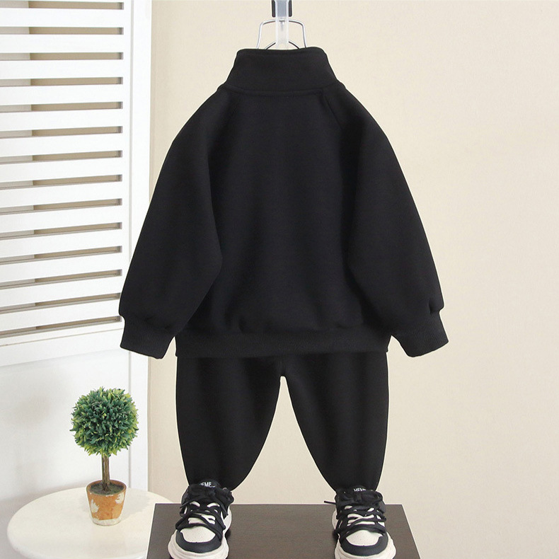 6293 Traje deportivo de otoño para niños 2025 nuevo estilo fresco y guapo ropa casual de otoño para bebés de dos piezas primavera y otoño para niños