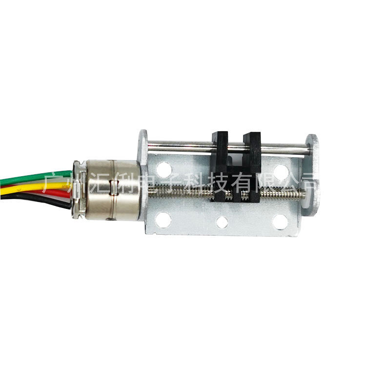 3.3v-5v直径8mmスクリューステッピングモータプラスチックスライド直線運動2相4線マイクロステッピングモータ|undefined