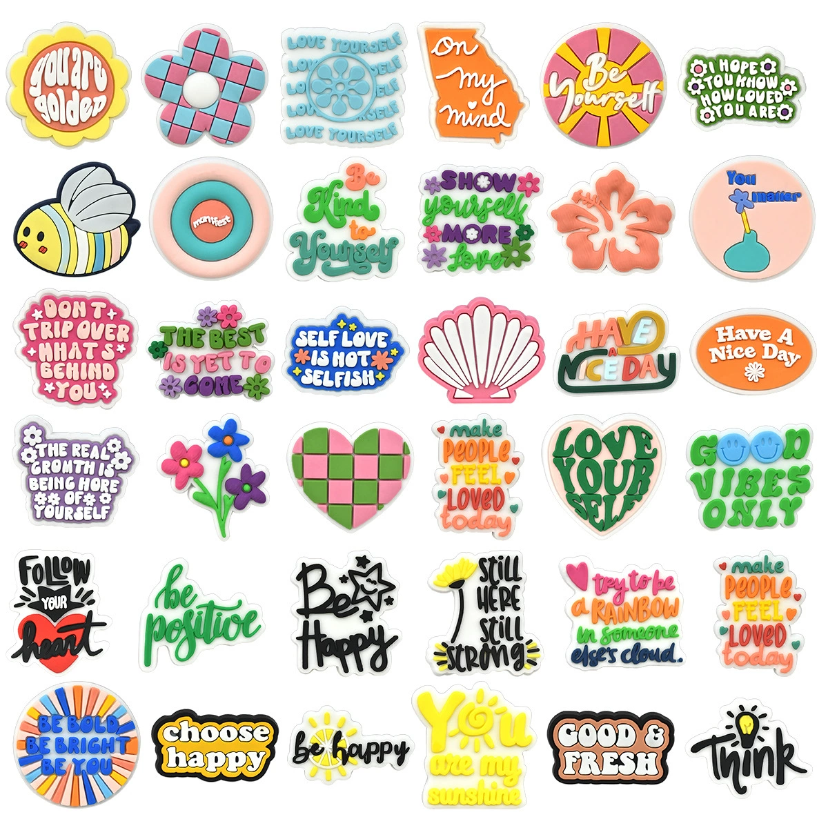 Трансграничные новые Мультяшные декоративные аксессуары для обуви ПВХ пряжки для обуви аксессуары отверстие обувь DIY цветок обуви Amazon горячая распродажа