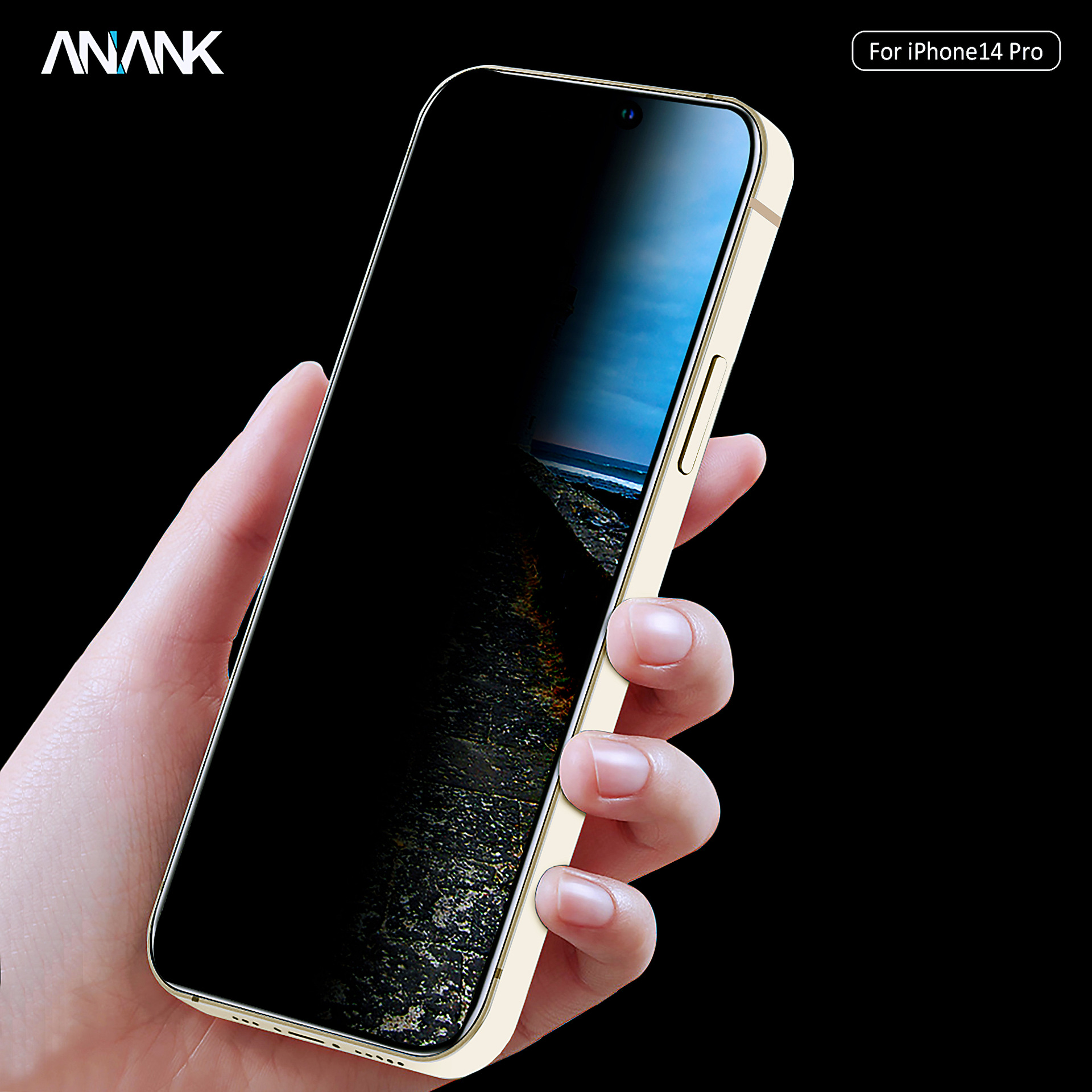 Película templada de la Peep-Prueba