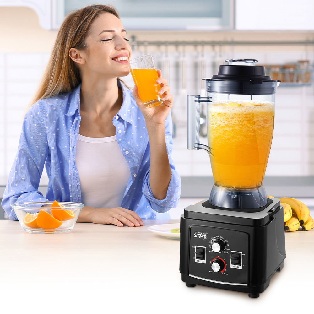 Winning star comercial transfronterizo jugo de alta rotación batido de leche de soja exprimidor multifuncional rompidor de paredes