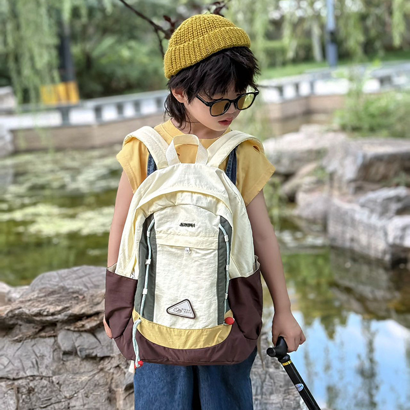 Jardín de infantes bolsas escolares para viajes ligeros, mochila para niños y niñas, mochila para bebés de moda coreana
