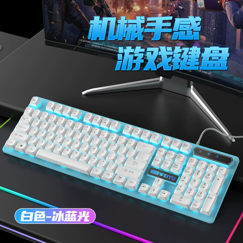 Mechanical keyboard, mouse, set, gaming laptop, accessories, (Physicals)