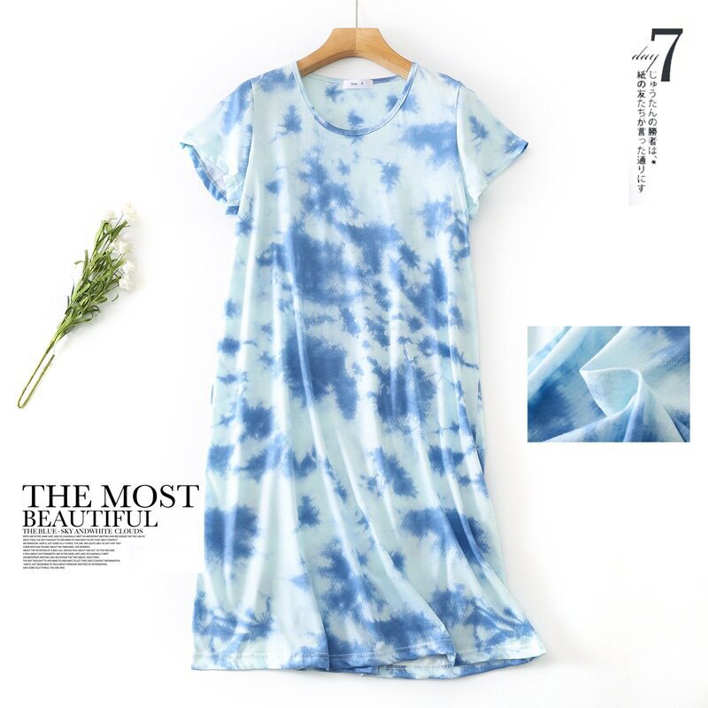 Imitation tie-dye-yunqing / S