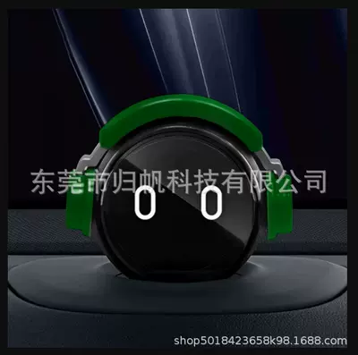 Popular 3D Printed Nio: Car ornaments - nio-nomi-hat-decorative-headphones-green-excluding-robot