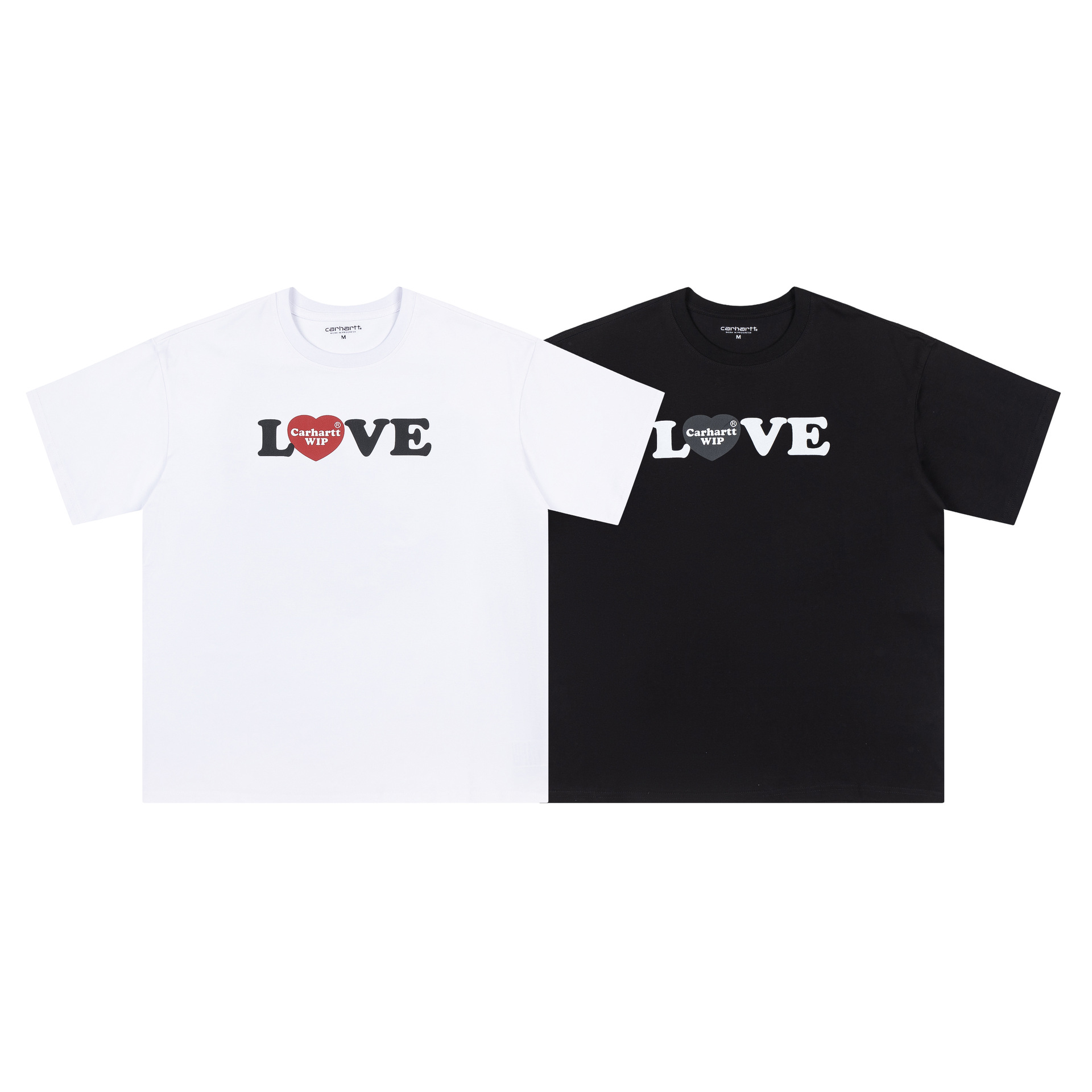 Manufacturer Wholesale Carhar Men's and Women's Couple's Pure Cotton Loose Casual Versatile Carhar Short-Sleeve T-Shirt Exclusively for Cross-Border Sales