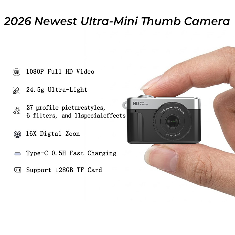 Nuevos productos transfronterizos de 0.96 pulgadas S3 mini cámara digital retro fotografía y video accesorios personalizados