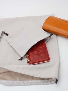 Herringbone Dust-proof Bag Bundle Packaging Bag Gift Packaging Storage Cloth Bag H Home Universal Wax Rope Neck