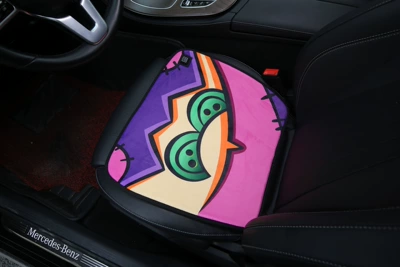Heated Seat Cushion Car: Multi-function pad - purple-charm