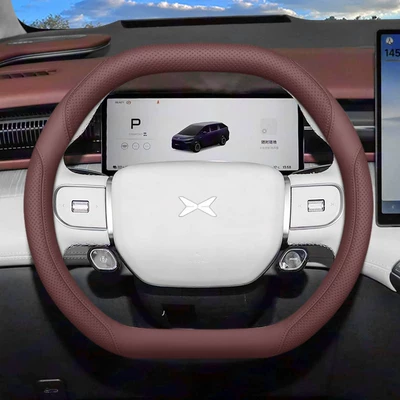Steering wheel cover Wheel Cover, 2026 Extended-Range - xpeng-x9-rose-brown-ultra-thin-model-default