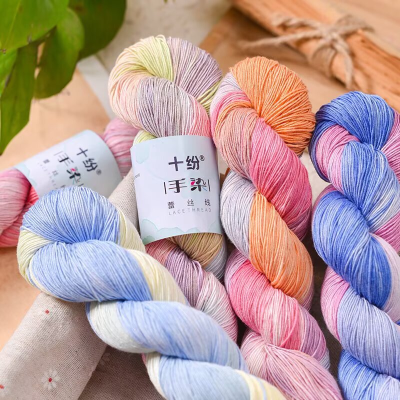 No.5 summer fancy lace segment dyed fine thread hand-woven DIY crochet hollow-out shirt for cross-border decoration No.5 summer fancy lace segment dyed fine thread hand-woven DIY crochet hollow-out shirt for cross-border decoration
