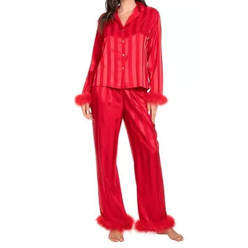M 91799 Homewear Set with Fur Cuffs