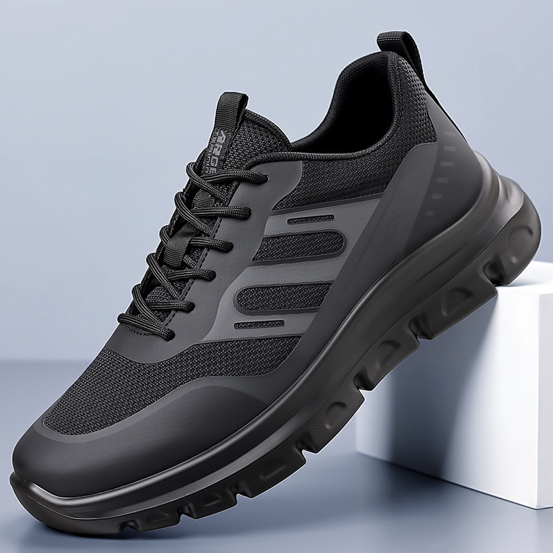 Calzado de hombre casual al aire libre urbano Calzado deportivo Calzado para correr Calzado de senderismo Calzado de senderismo para hombre de corte bajo todo fósforo Ligero y de alta elasticidad
