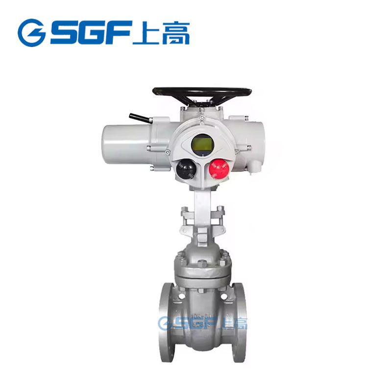 电动法兰闸阀Z941W-16P 不锈钢304智能一体化电控开关硬密封闸阀