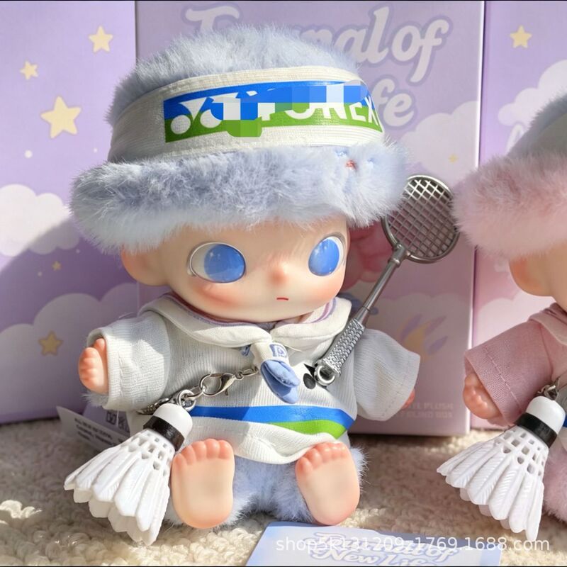 Only Doll Clothes】Suitable for Dimoo Newborn Diary Series 15cm Vinyl Doll Clothes, Badminton Outfit for Dress-Up Only Doll Clothes】Suitable for Dimoo Newborn Diary Series 15cm Vinyl Doll Clothes, Badminton Outfit for Dress-Up