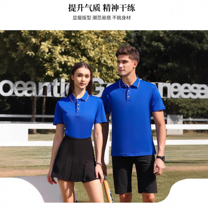 Camisas de polo de impresión de solapa de marca de trabajo camisas culturales de hielo corto camisetas publicitarias logotipo bordado