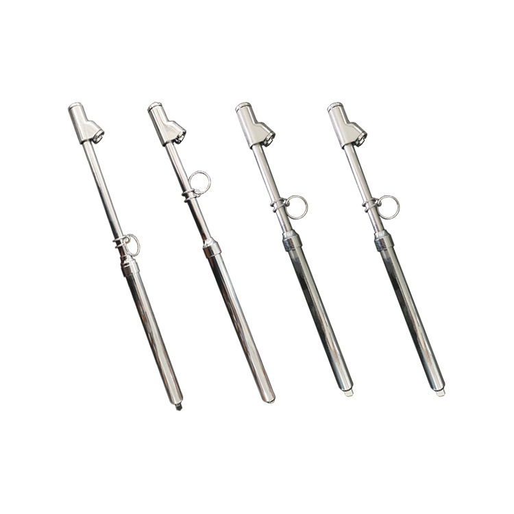 车用轮胎压力监测表 高精度 金属胎压计 便携式测压笔 双头胎压计