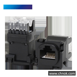 Factory direct free super five network module information module computer network port rj45 network cable crystal head socket