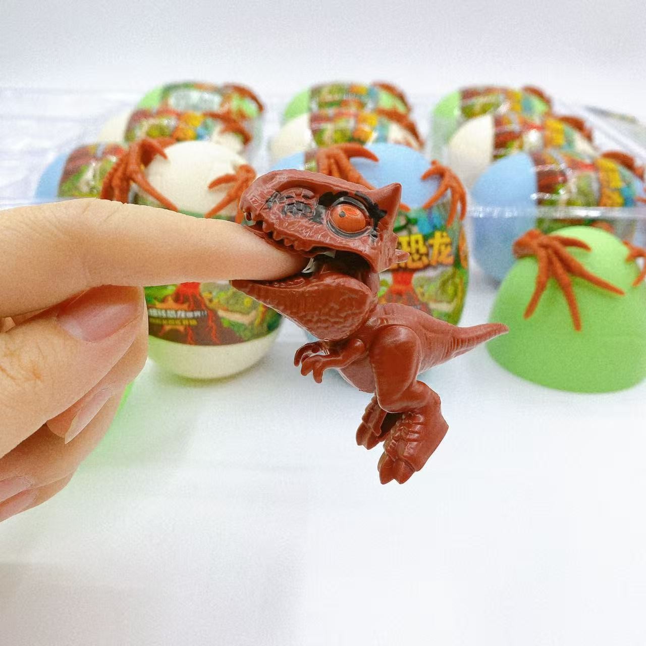 Juguetes de huevo de dinosaurio, juguetes para niños, juguetes multiarticulados, juguetes pequeños, regalos divertidos, creativos al por mayor