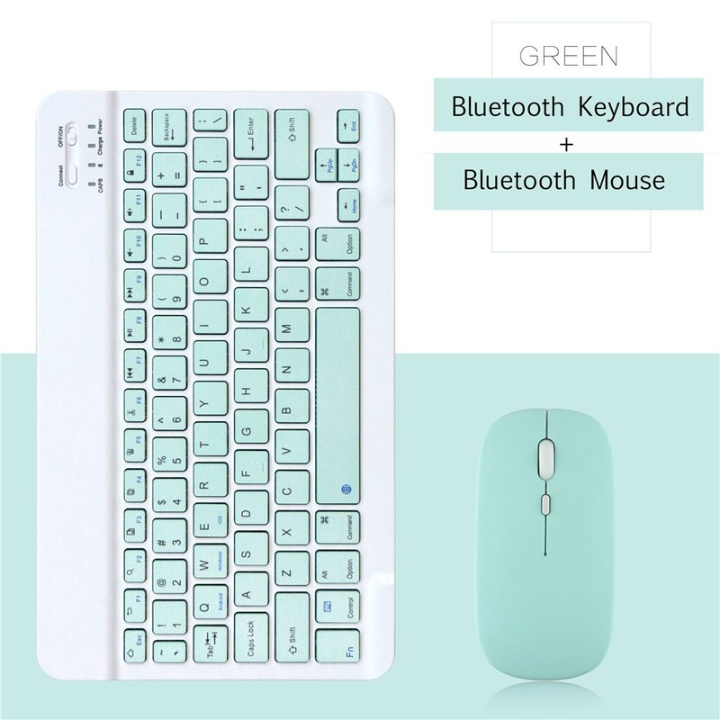 タブレット携帯電話無線bluetooth接続キーボードマウスセットカラークロスボーダー人気爆発iPad華為に適用|undefined