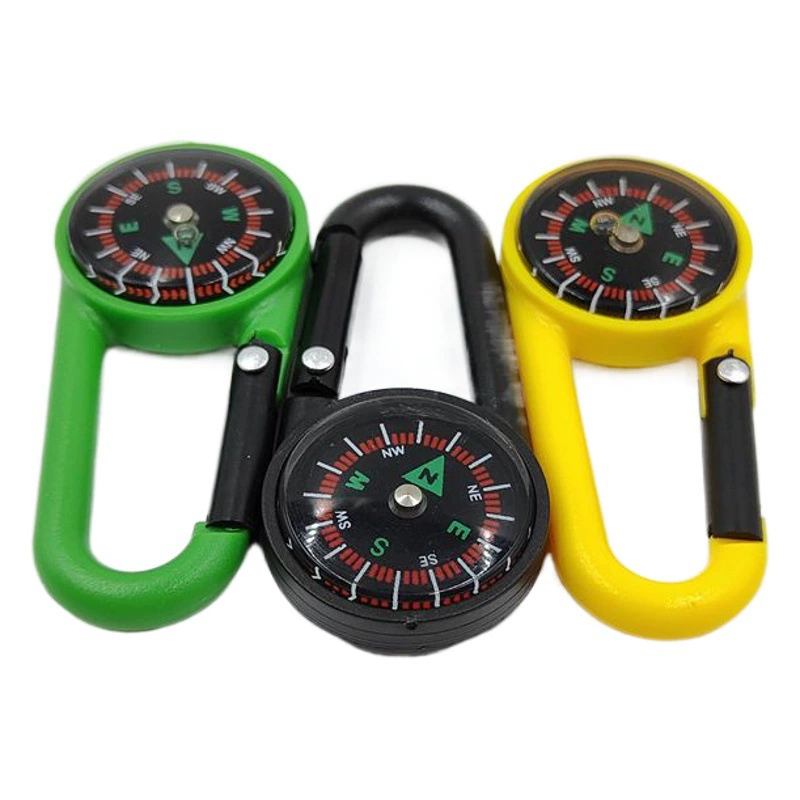 Открытый карабин компас крюк многофункциональный быстросъемный компас портативный жидкий подвесной указатель в наличии