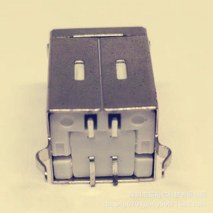 180����ʽ�N��SMT USB2.0 Bĸ��4P ��ɫ�zо �tɫ�zо ��ӡ�C�ӿ�