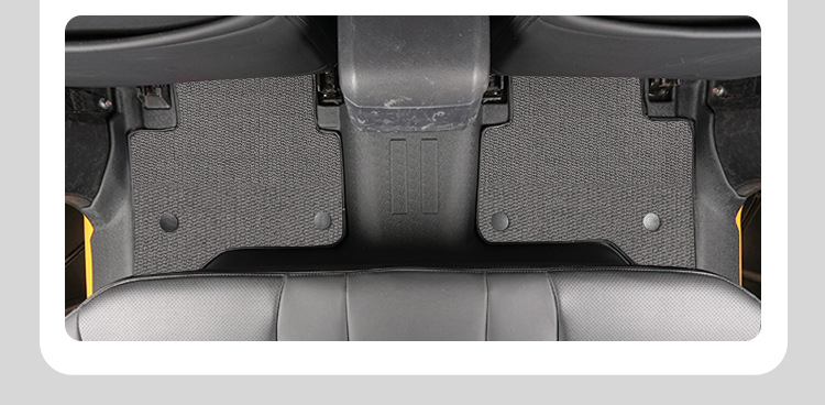 Suitable for Isuzu Ruimai, full coverage door sill interior decoration accessories, pickup truck modification TPE car floor mats