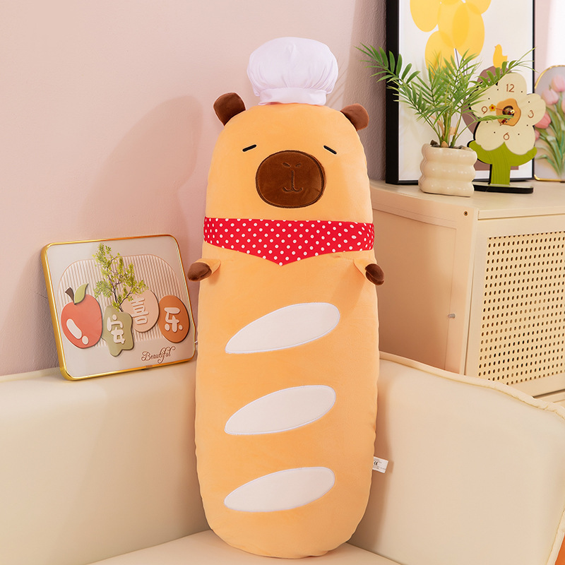 柔らかいバゲットカピバラベッド枕ぬいぐるみカピバラ枕人形ギフト用|undefined