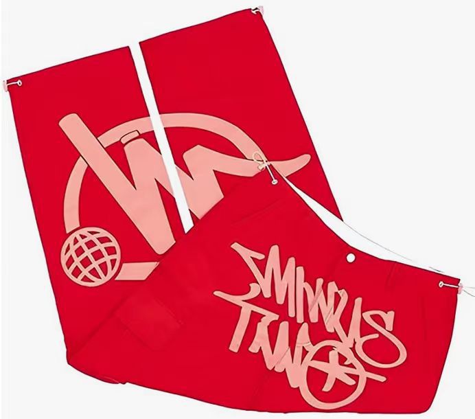 Europa y América hip hop marca de moda americana retro hombres pantalones impresos elásticos neutros calle verano casual Pantalones rectos