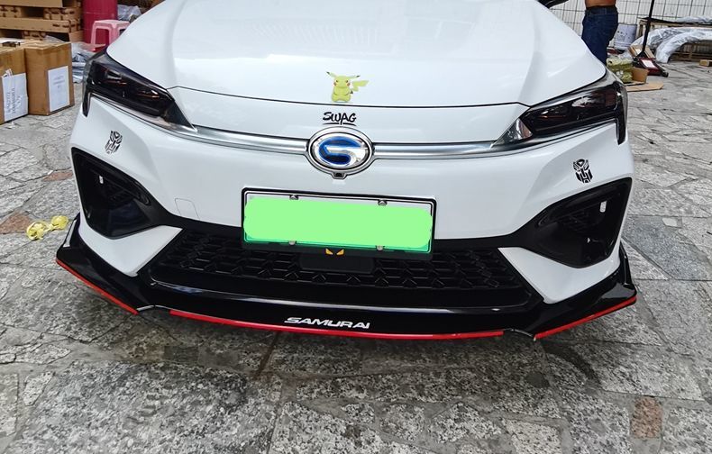 Car Universal Front Shovel, Sedan, Hatchback, Front Lip Size Surround Modification, Front Chin, Front Bumper Decoration Parts