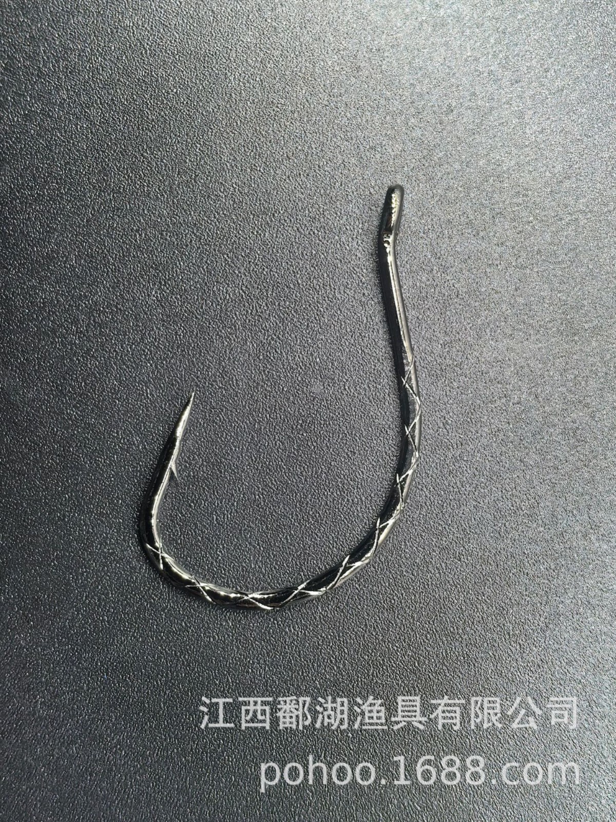 Gancho de pesca invertido de escala brillante Gancho de pez mandarín WACKY Gancho de diamante de escala de pescado de imitación Pohu Road Venta directa de fábrica de pesca de Asia Taiwán Gancho grande