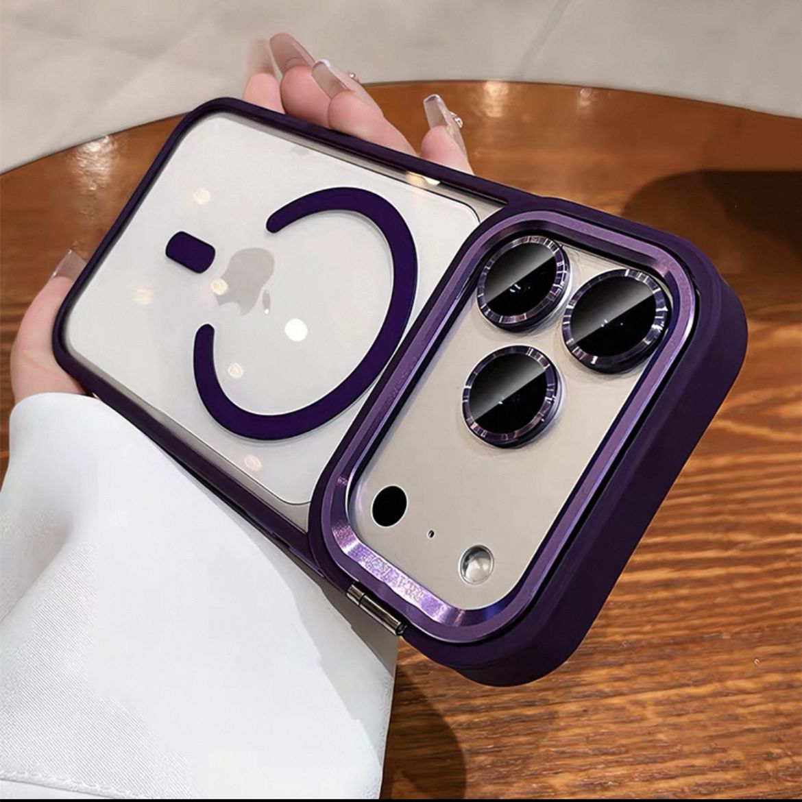 Soporte de lente succión para iPhone18PROMAX caso de teléfono con colgante Apple 17 película de lente anti-caída 16
