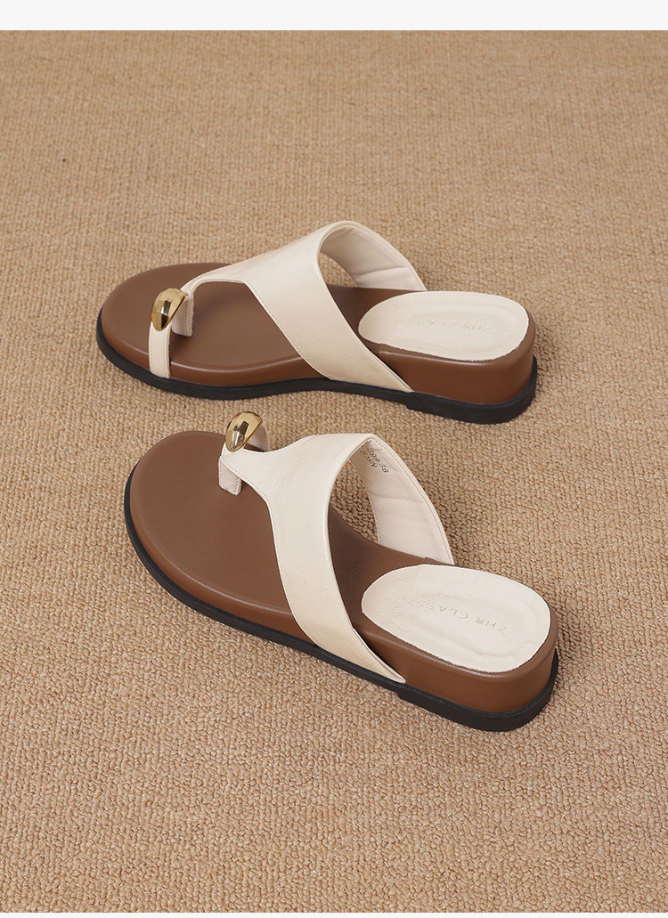 Dép sandal nữ xỏ ngón họa tiết da báo đế mềm — KN399 Hoa văn báo chi tiết 17