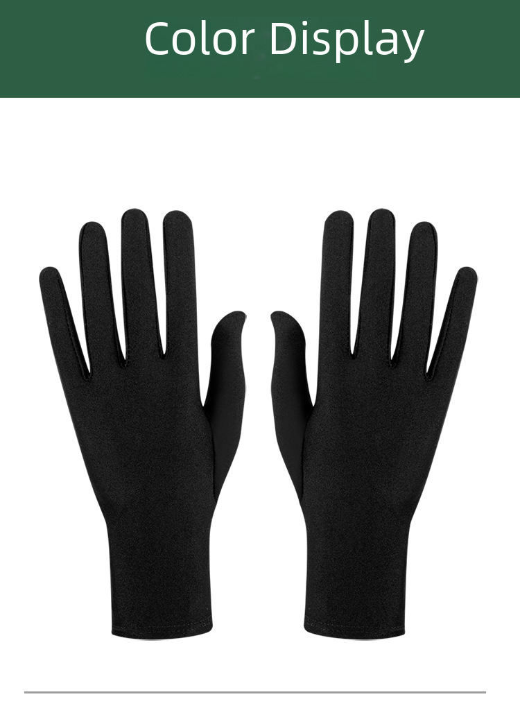 Stretch Performance Gloves Spandex Gloves Etiquette Bright Multicolor Gloves Colorful Stretch Lycra Performance Gloves_voghion.com