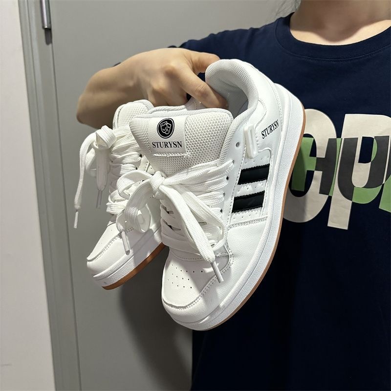 German training shoes men's 2025 new spring men's shoes trendy leather sneaker ins student couple casual shoes women