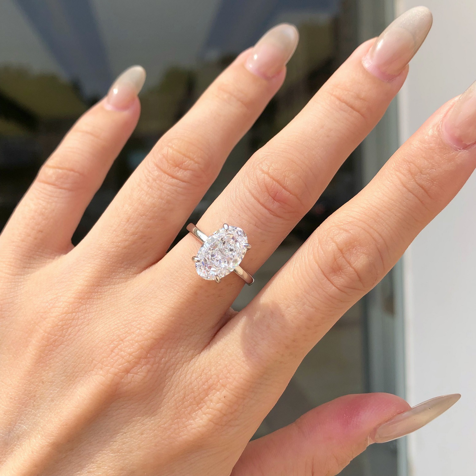 6g Weight Zircon Inlay Material Rings Classification 5, 9 Ring Size 1 Piece Quantity Holiday, Daily Occasion 925 Sterling Silver Material Geometric, Heart Shape Pattern Women's Gender Plating, Inlay Design Elegant Style 925 Sterling Silver Zircon Geometric Heart Shape Rings 9