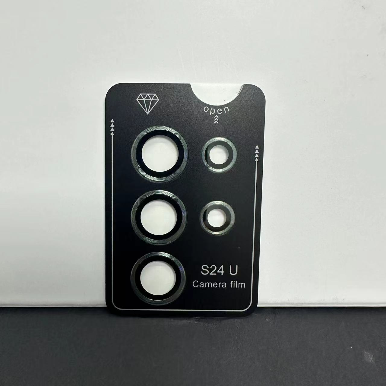 Adecuado para Samsung S24 película de la lente s24ultra con placa base de posicionamiento Eagle anillo de protección para los ojos s24plus Cámara