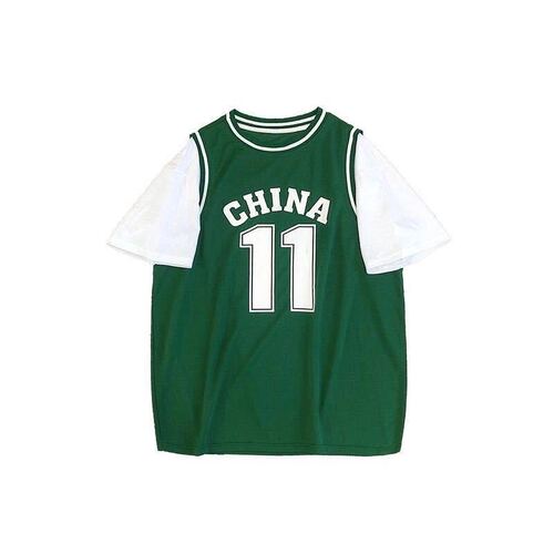 Sportswear No. 11 Kobe, No. 23 Faux Two-Piece 11 Jersey Youth Basketball Suit – Men's Top + Pants