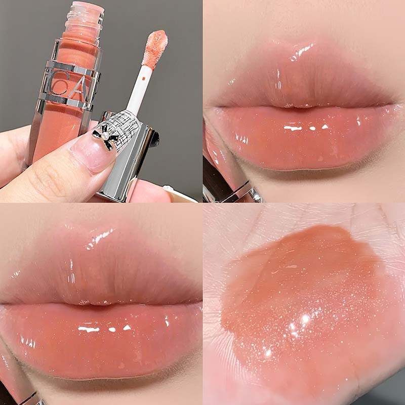 CAPPUVINI Brillo de labios hidratante transparente para cubrir las líneas de los labios Espejo de labios de vidrio para sostener el maquillaje Esmalte de labios Brillo de labios Maquillaje transfronterizo image 11