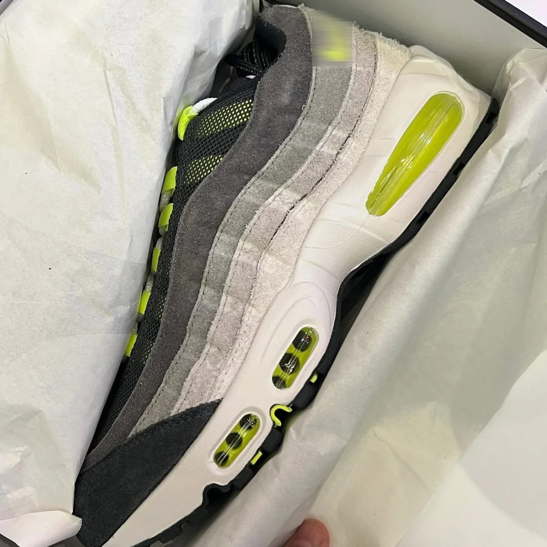 Comercio exterior transfronterizo Putian Chunyuan Air Max 95 zapatos de carrera air-coated zapatos deportivos para hombres amortiguación fábrica de marca conjunta directa