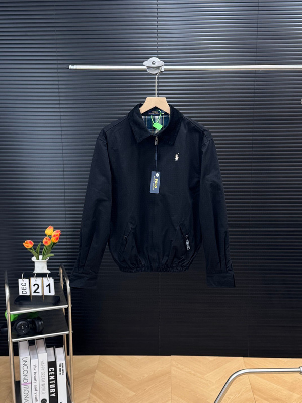跨境一件代发RL拉夫劳伦男女复古翻领外套POLO老钱风灯芯绒复古|undefined