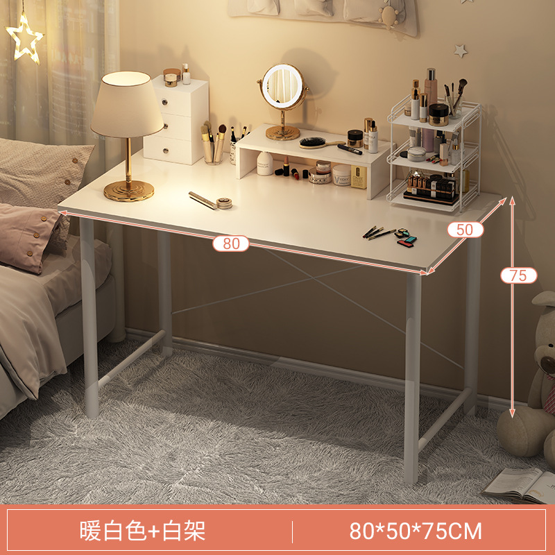 Mesa de maquillaje simple dormitorio de niñas hogar blanco comedor de vestir ins viento simple alquiler de escritorio de computadora