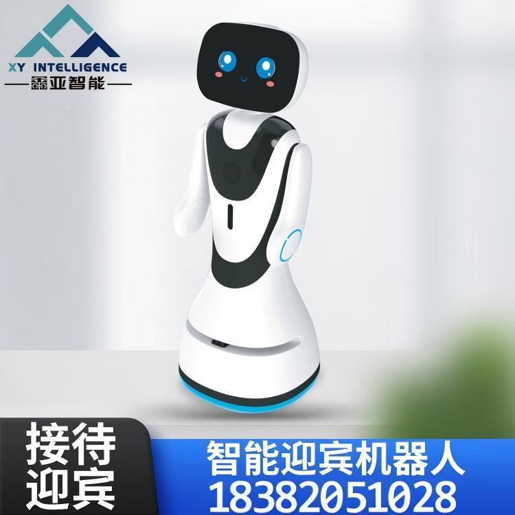 小鱼商用机器人迎宾接待服务人形引导服务前台展厅讲解答小鱼