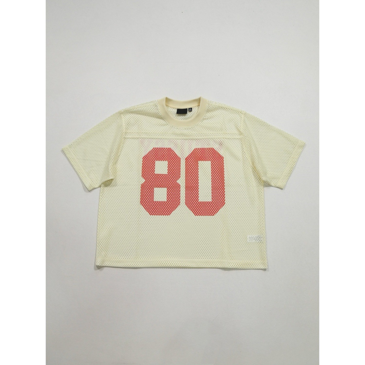 American-style Summer Digital Print Rugby Jersey With Hollow Mesh, Loose Fit, Unisex Short-sleeve T-shirt_viptrois.com