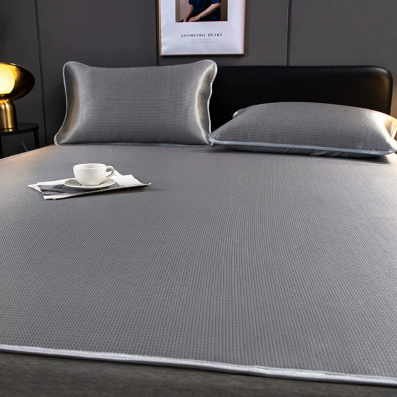 Silk mat, summer cooling set, 3 piece set