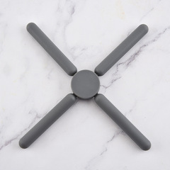 Silicone cross heat insulation mat folding mat kitchen gadget multifunctional high temperature resistant silicone placemat kitchen silicone mat
