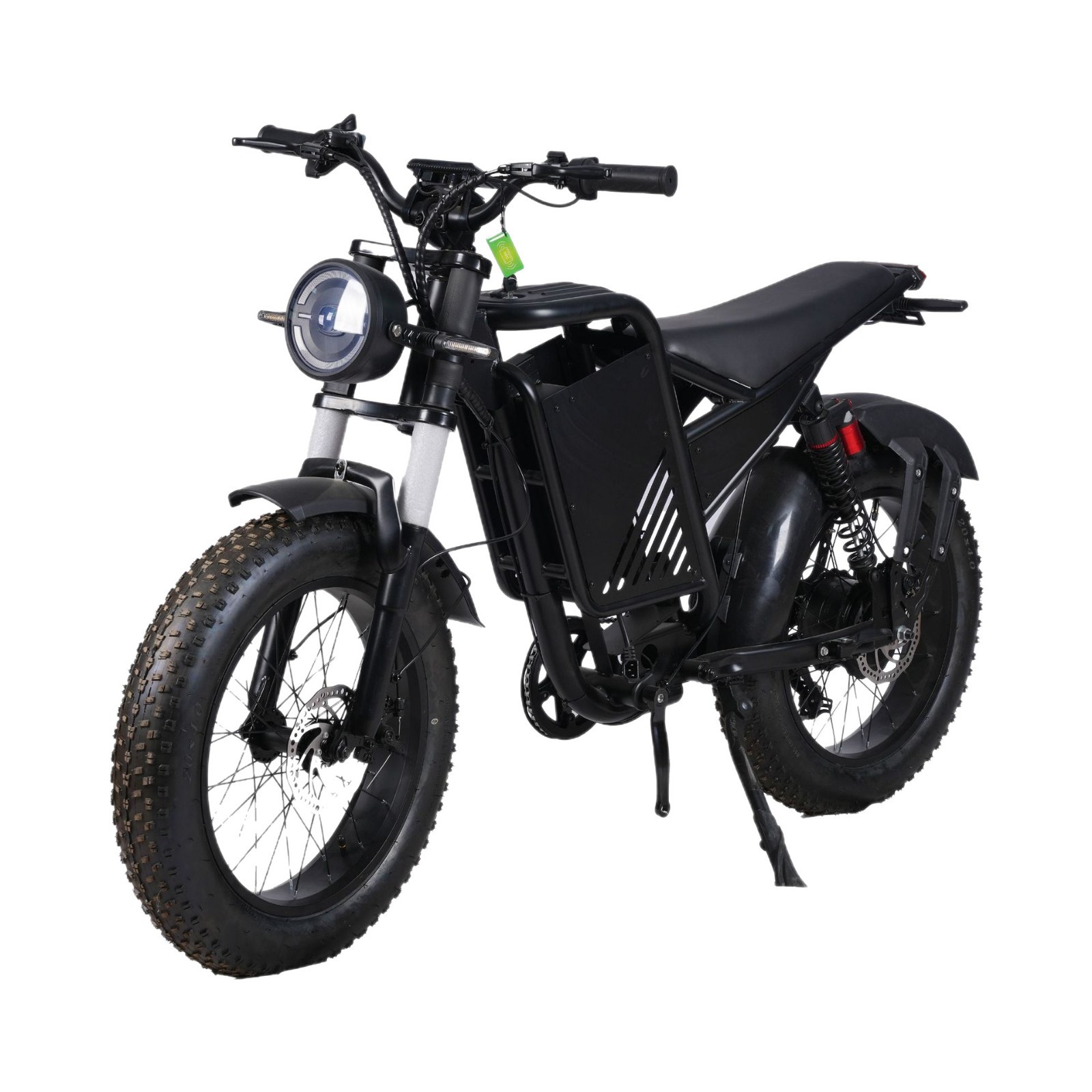 Black Knight Cross-Border Export Electric Motorcycle, Electric Bicycle, Off-Road Electric Motorcycle, Electric Vehicle with Dual Shock Absorbers and Off-Road Tires