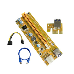 PCIE VER009S�@�����L���D�Ӿ� USB3.0�D�ӿ�PCIE 1X�D16X �Sɫ��